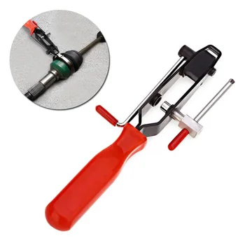 

New Arrival High Quality Steel Car CV Joint Boot Clamp Banding Crimper Automotive Tool + Cutter Pliers X