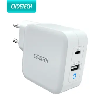 

CHOETECH GaN Charger 65W PD Fast Charger 4.0 3.0 dual port usb c charger For IPhone 12 Tablet Laptop Macbook Pro Xiaomi Samsung