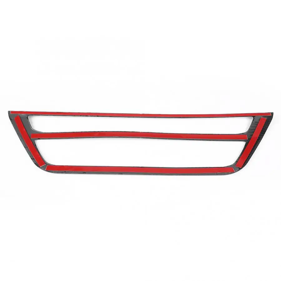 For 5 Series G30-Carbon Fiber Style Color Car Center Air Condition Frame Cover Trim Car Styling Accessories car moulding decoration car air conditioner trim air conditioner trim interior moulding trim strip