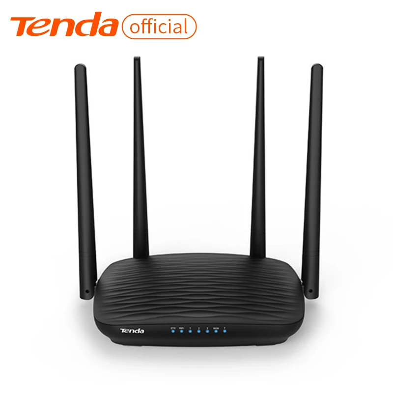 Беспроводной маршрутизатор Tenda AC5 Ev2.0 AC1200 Wi-Fi ретранслятор с 4 антеннами высоким