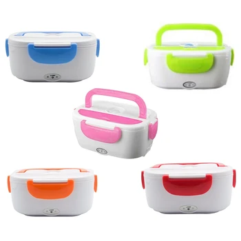 

1pcs Electric Heating Lunch Box Portable Kids Food Container Thermos Lunchbox Bento Box With Cutlery Home Office Dinnerware Set