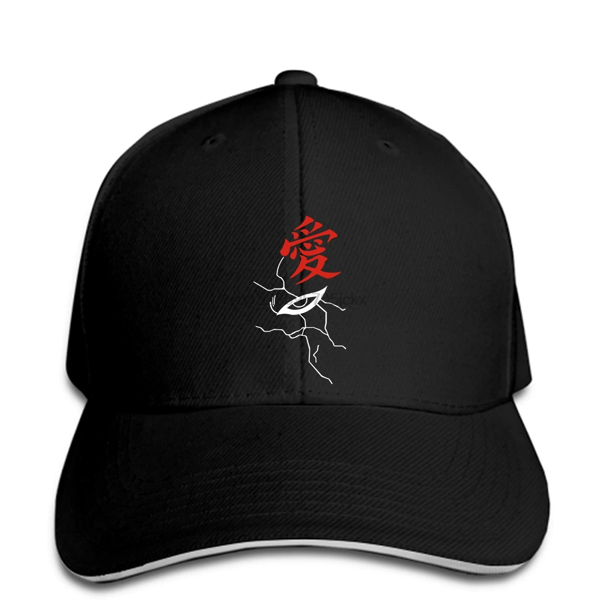 Наруто Sabaku Gaara черная бейсболка Мода Косплей Happy Yohe snapback шляпа