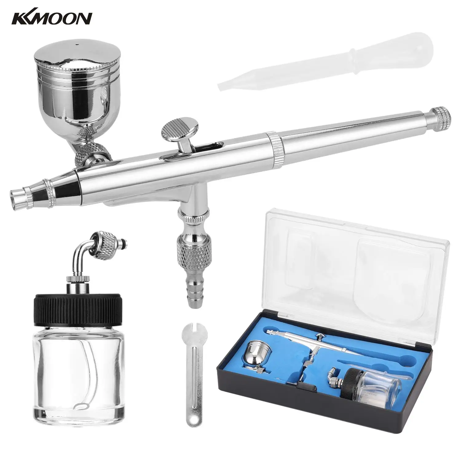 Профессиональный Аэрограф KKMOON T134 Краскораспылитель Hvlp для моделирования