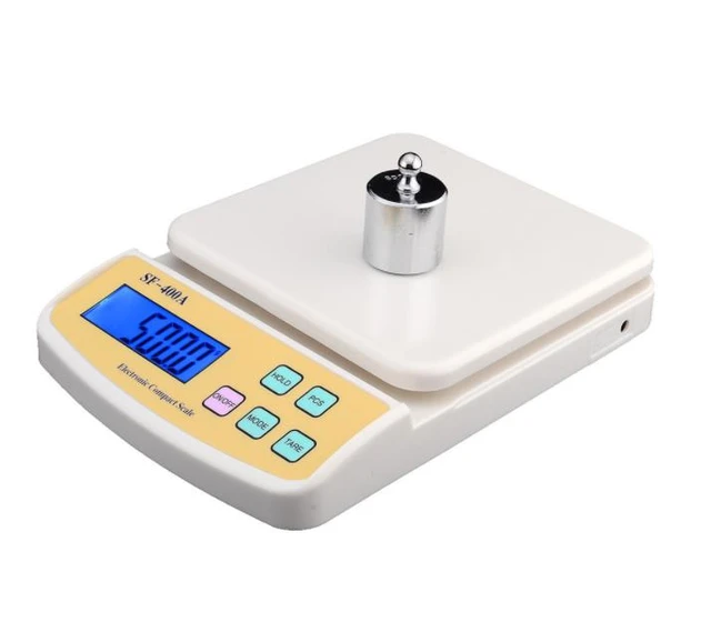 Kitchen Weighing Scale with Adaptor 10 kg with Tare Function SF 400A