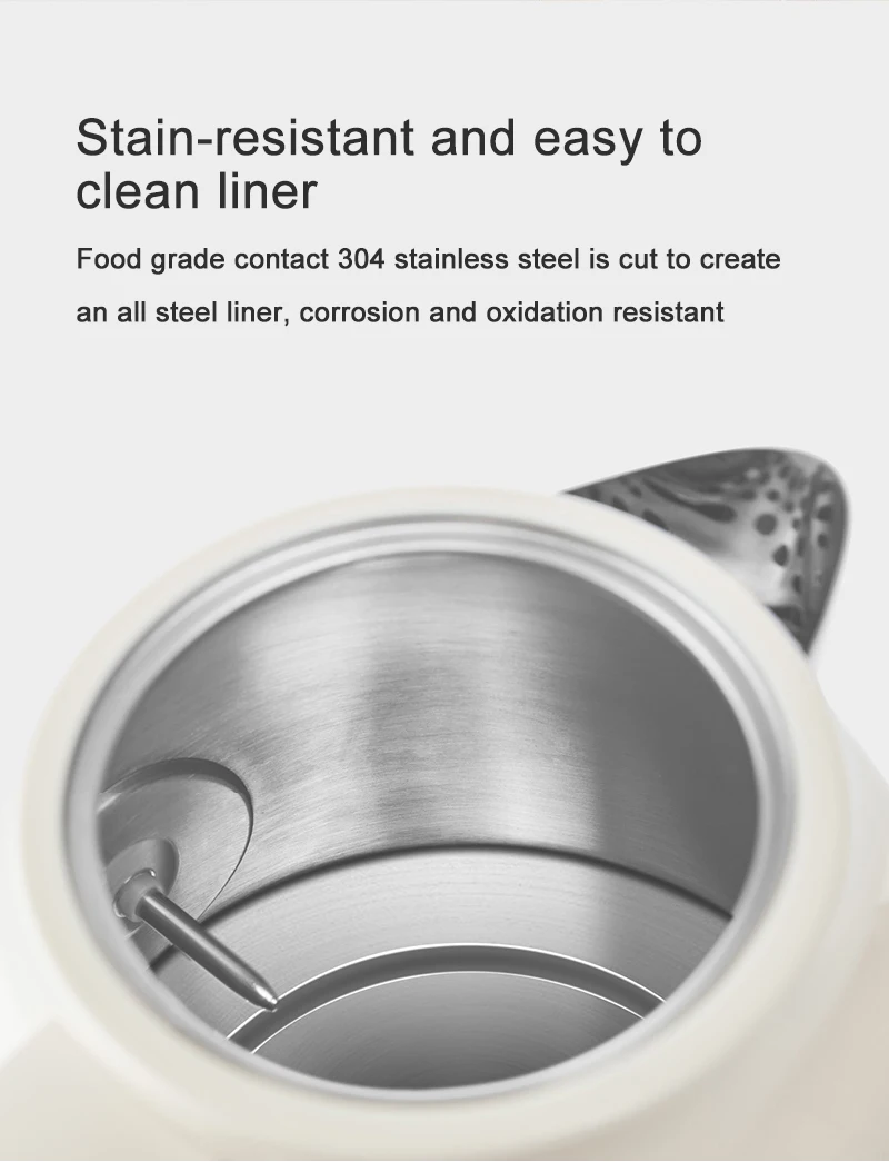 Оригинальный Xiaomi Youpin Ocooker Электрический чайник импорт контроль температуры 1.7l большая емкость с часами Электрический чайник
