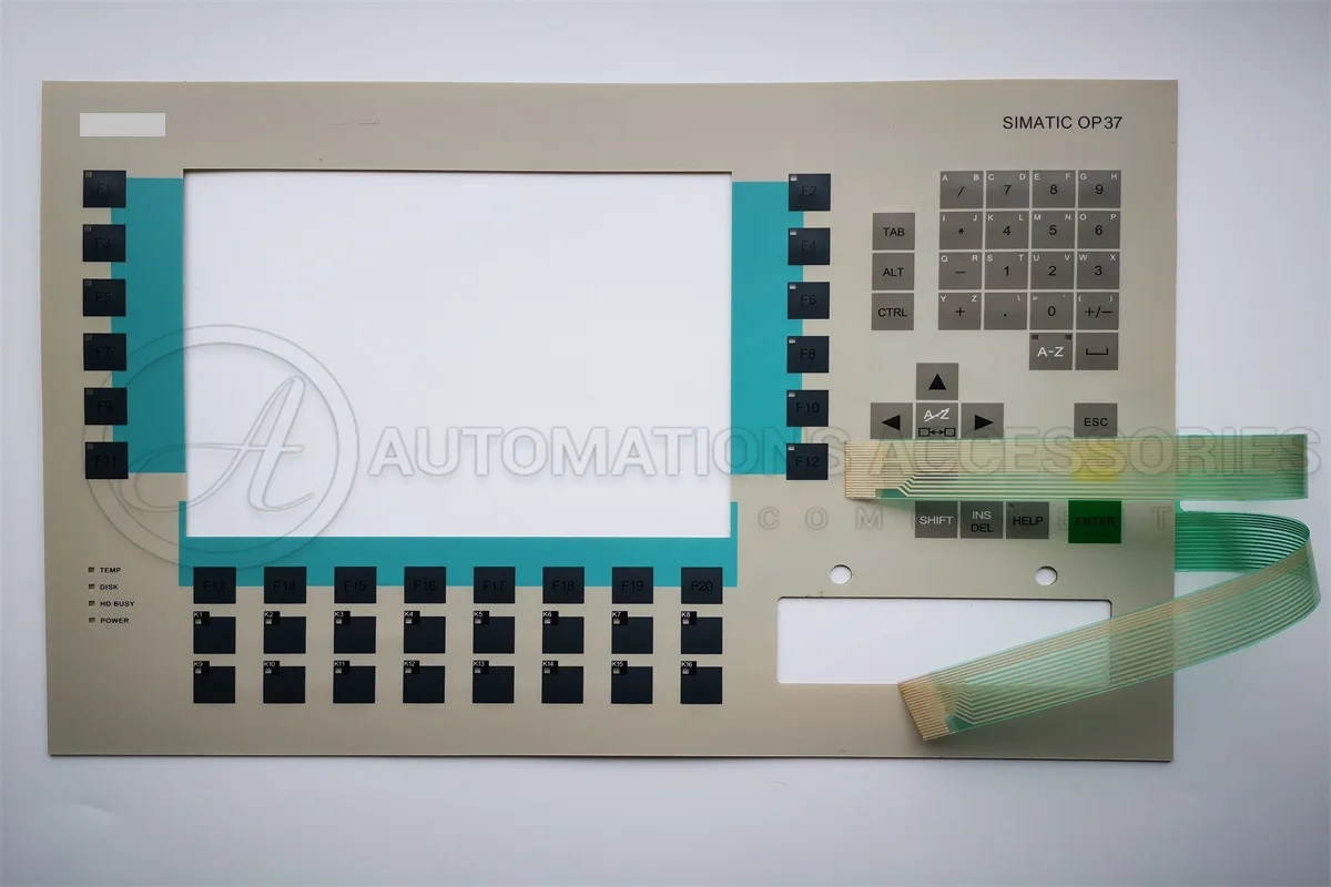 para Op37 6av36371ll000ax0 Membrana Teclado 6av3637-1ll00-0ax1 Membrana Teclado Botão Novo - Imagem 2