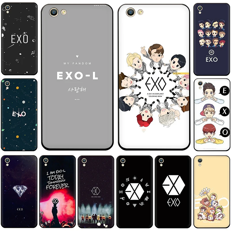 

Kpop exo Lucky one Silicone phone case for OPPO R17 R15 F11 F9 Pro R11s A77 R11 R9s F9 F7 A73 A83 A59 A39 A5