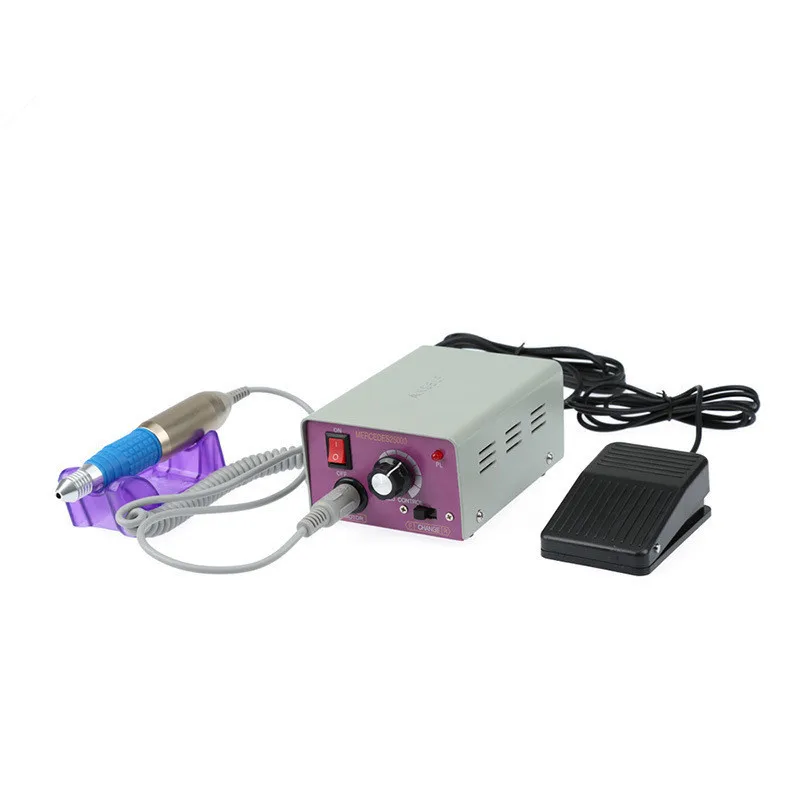 

Manicure Supplies Wholesale MM25000 Grinding Machine Nail Piercing Device Hot Sales Product Revolving Speed Stable Grinding Head