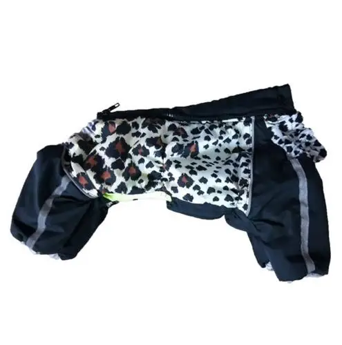 Boy Pet Leopard Snowproof Zipper Clothes For Dogs For Small Dogs Senior Warm Boy Girl Pets Little Small Breeds Winter Coat Costume Parkas Goods - Цвет: Boy Pet Leopard