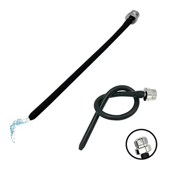 Silicone douche enema syringe shower cleaning head anal beads butt plug nozzle tip gay egg vibrator lubricant oil sex toy 3