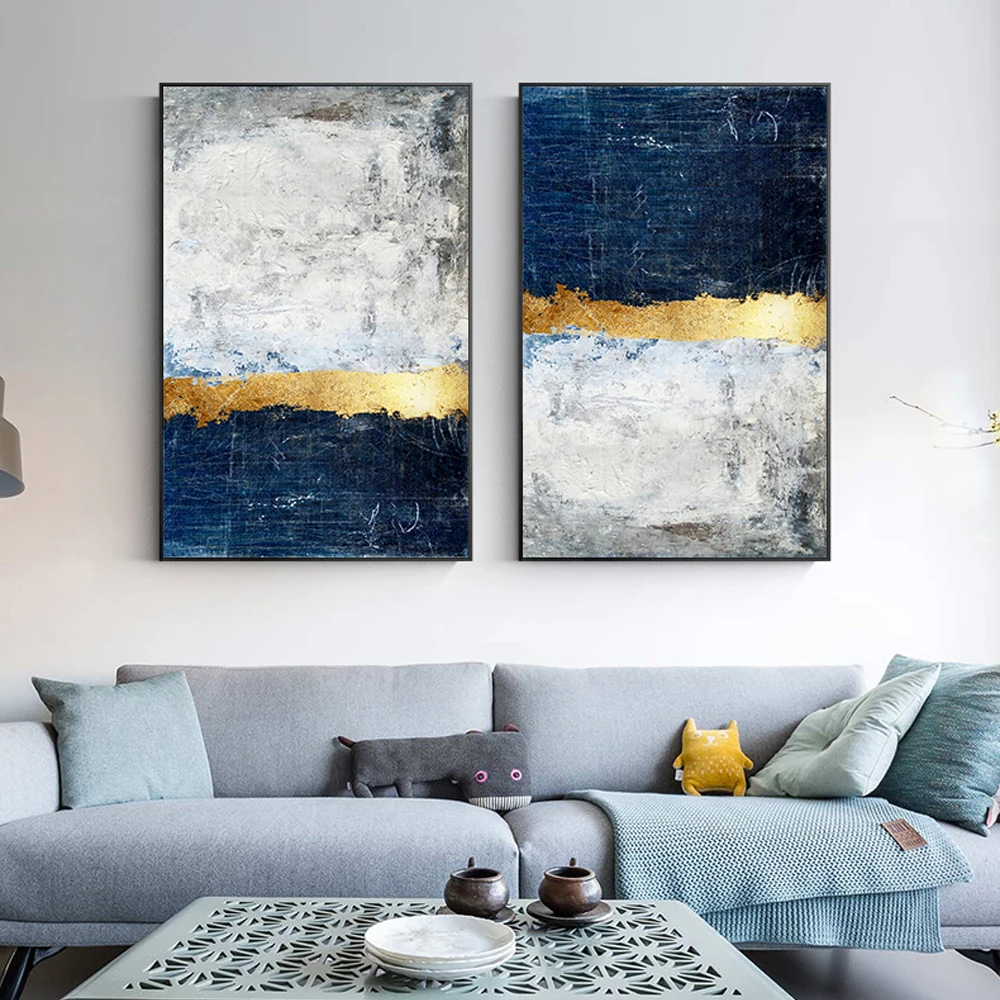 hand made 100% oil painting on canvas modern  Best Art Abstract oil painting Golden years XD1-309 (4)