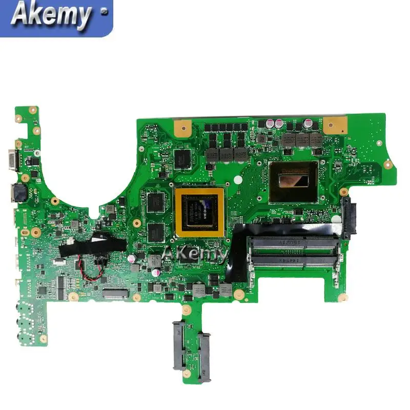 Akemy G751JY Motherboard For Asus G751JY G751JT  G751J G751 Laptop motherboard Mainboard i7-4700/4710/4720HQ  GTX980M/4GB