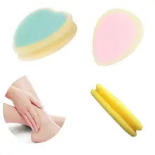 1 шт. мягкая Волшебная безболезненная губка для ванны и душа для тела, скраб для женщин, девушек, лица, ног, рук, средства для удаления волос