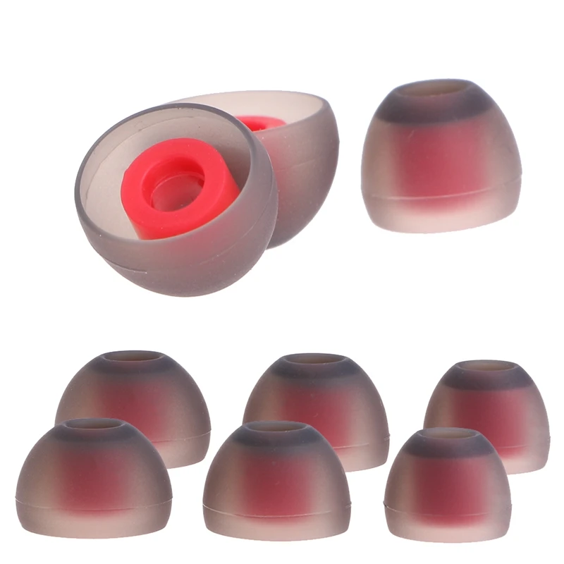 

3 Pairs (6Pcs) Silicone Eartips Earbud For In-Ear Moving Iron Headphone Earphone 634A