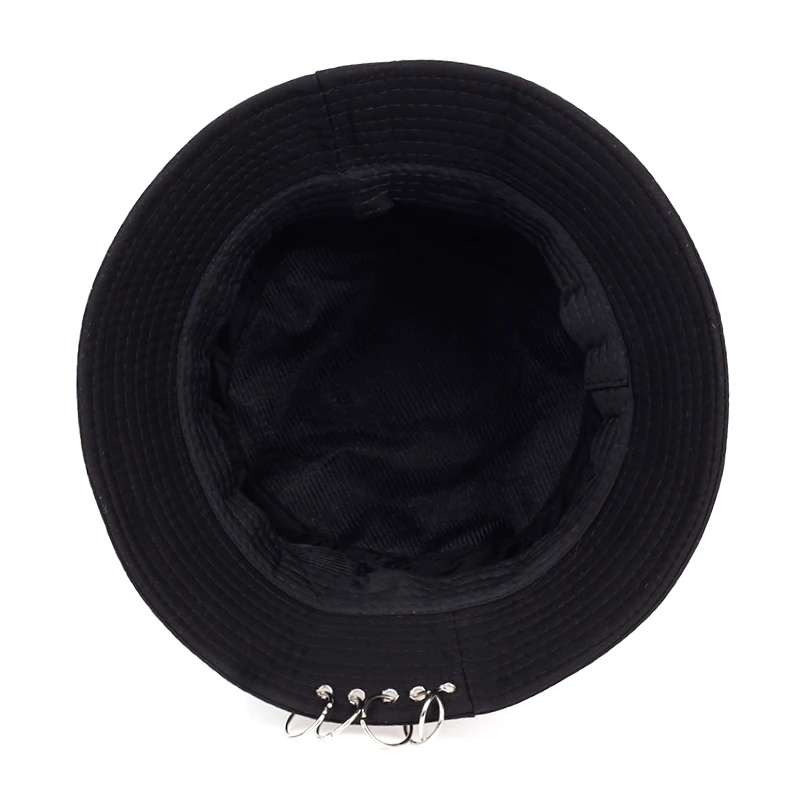 Sombrero De Pesca стимпанк крутые Твердые железные булавки кольца Панама шляпа кепки для унисекс для женщин и мужчин Хлопковые шляпы для рыбаков Czapka Rybaka