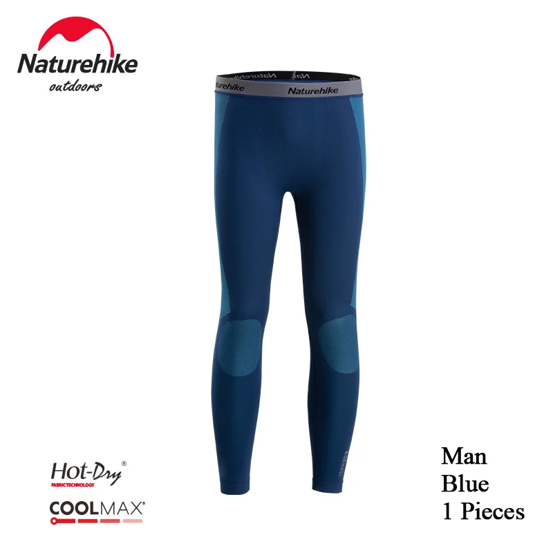 Dark grey Naturehike теплое Coolmax нижнее белье трусики осень и зима быстросохнущее термобелье Спортивное нижнее белье унисекс впитывающие влагу для велосипедного спорта - Color: Dark grey
