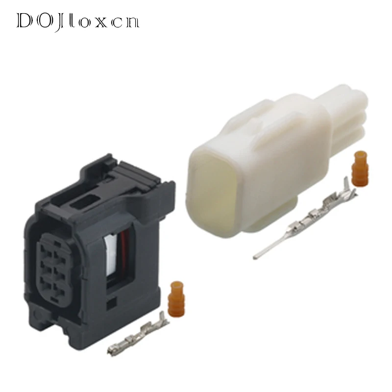 1/5/10/20/50/Set 6 Pin Sumitomo Reversing Radar Probe Auto Male Female Connector Wiring Socket For Toyota RAV4 Corolla 6189-1142