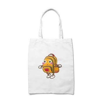 

2020 New Cute Casual Shoulder Bag Shopping Bag Woman Cotton Canvas Bag Simple Large Cloth Shopper Bags Beach Totes