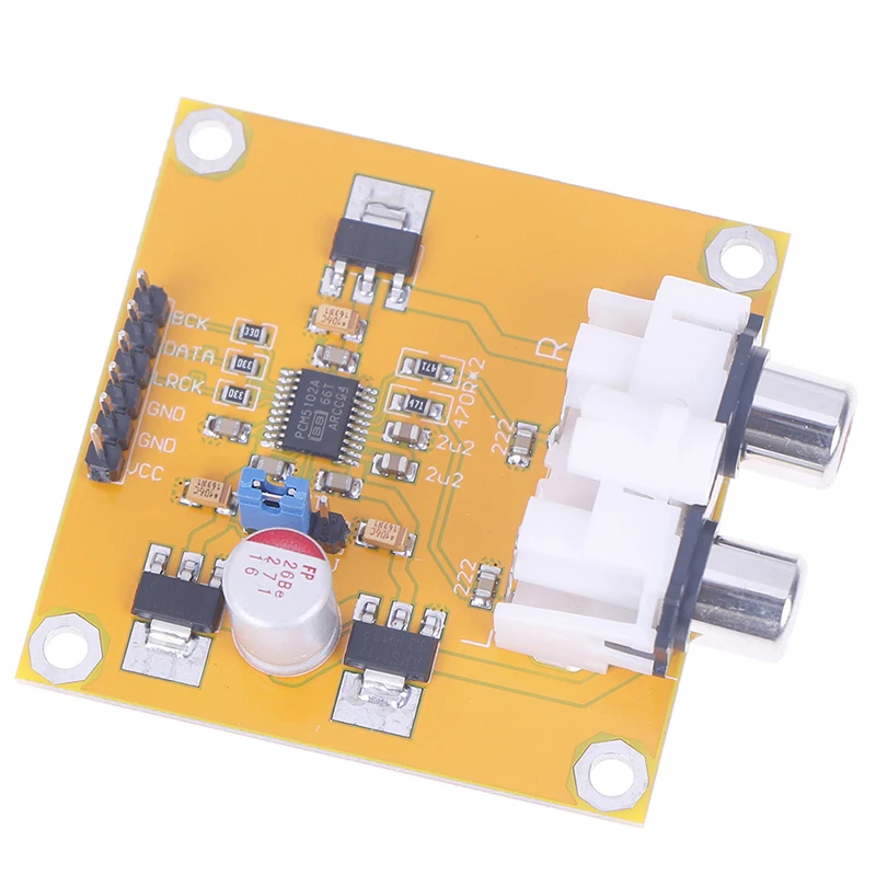 1 шт. PCM5102 DAC декодер ies плеер собранная плата 32 бит 384K за ES9023 PCM1794