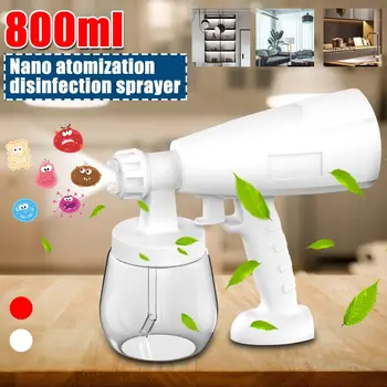 

Meigar 800ML 110V/220V Adjustable Household Portable Wireless Sprayer Machine Nano Steam Spray Gun Disinfection Sprayer
