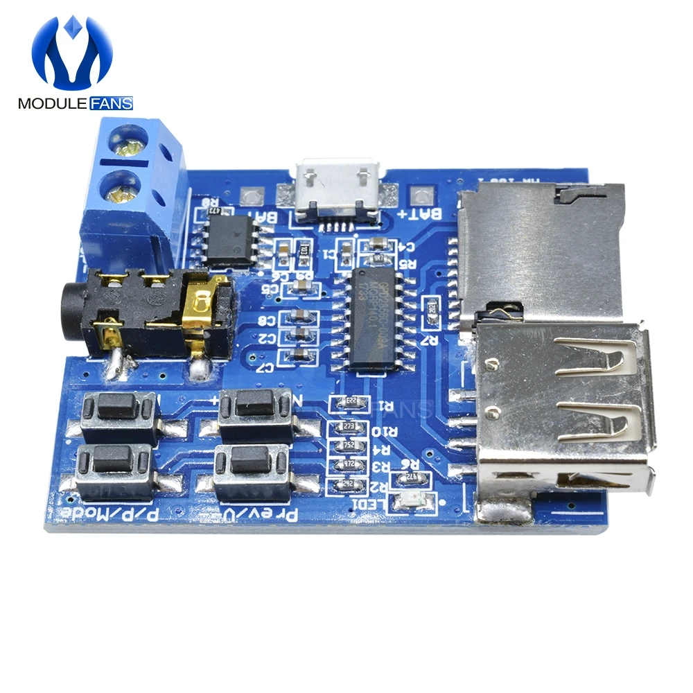 Usb модуль для TF карты памяти|audio module|audio amplifier moduleamplifier module |