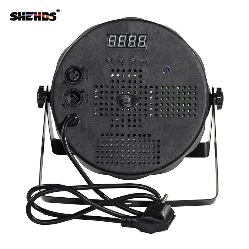 Быстрая светодиодный 54x3 Вт RGBW светодиодный плоский Par RGBW Смешивание цветов DJ Wash светильник сценический светильник ing KTV Disco DJ DMX512