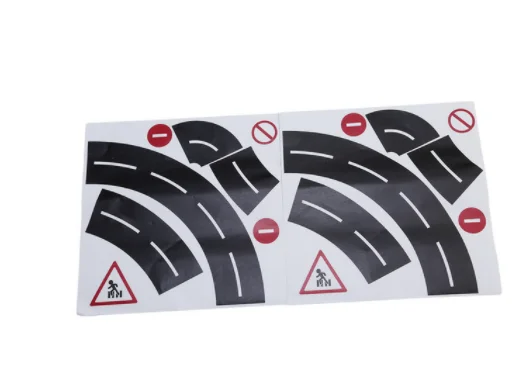 886403 1 Pcs Railway Train Curve Design Paper Washi Tape DIY Road Traffic Adhesive Tape Scrapbooking Sticker Label Masking Tape - Цвет: 886403