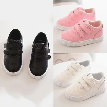 

Baby Girls Boys Solid Printed Anti-Slip Shoes Sneakers Soft Soled Walking Shoe First Walkers