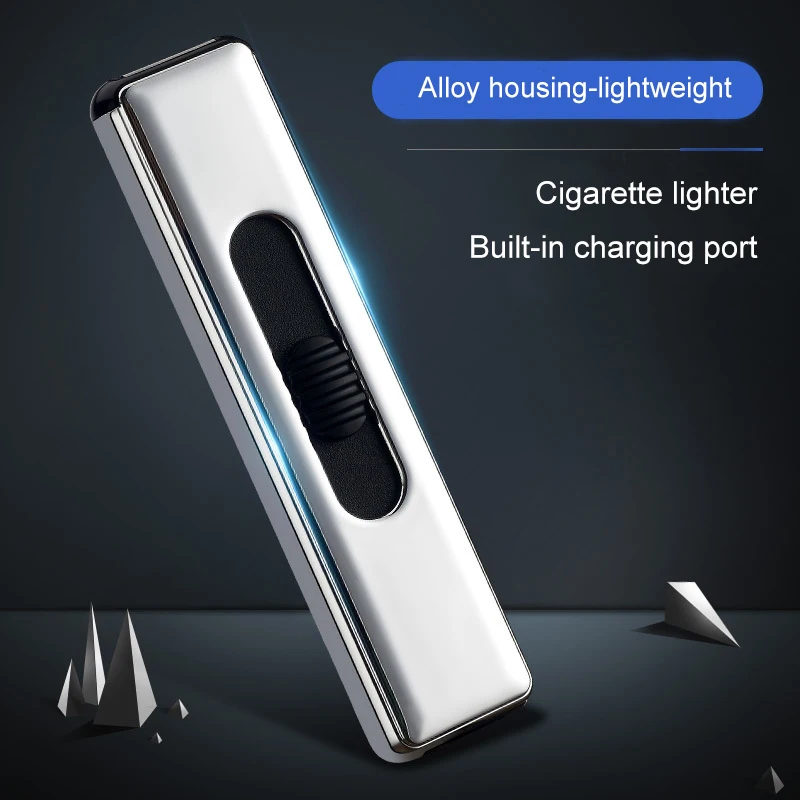 2021 USB перезаряжаемая зажигалка с двойной дугой Электрическая Зажигалка