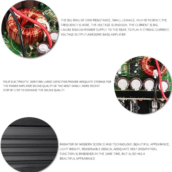 1200 Вт автомобильный аудио усилитель мощности сабвуфера усилителя звука доска аудио усилитель «сделай сам» Доска Автомобильный плеер Kl-180