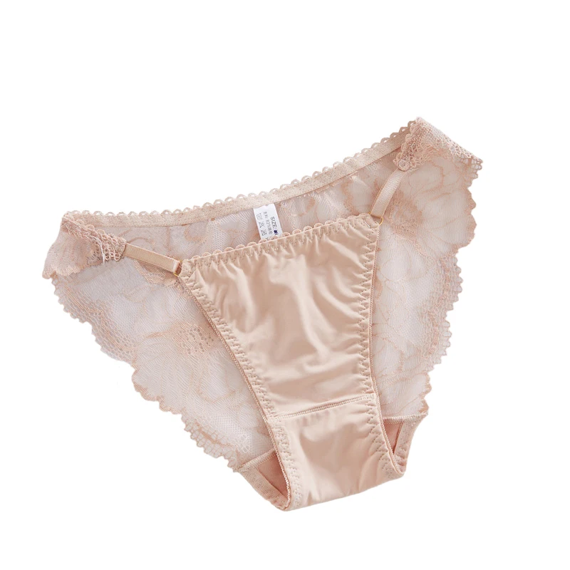3 шт./лот, сексуальные трусики, дышащие женские трусы, модные атласные шелковые бесшовные дамское нижнее белье, женское кружевное мягкое белье