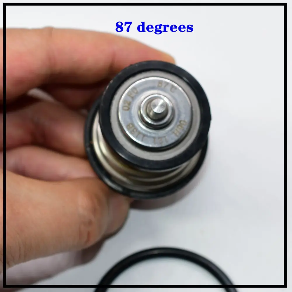 Engine Coolant Thermostat 80 87 90 Degrees Engine Coolant Thermostat For Audi A3 A4 VW Jetta Passat CC Maiteng Tiguan 2.0L 06H121113B 06H 121 113 B