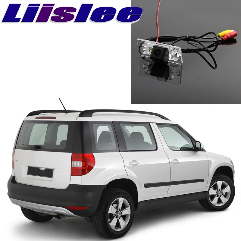 Liislee для Skoda Yeti 5L 2009~ автомобильная камера, высокая камера заднего вида для использования CCD с разъемом RCA