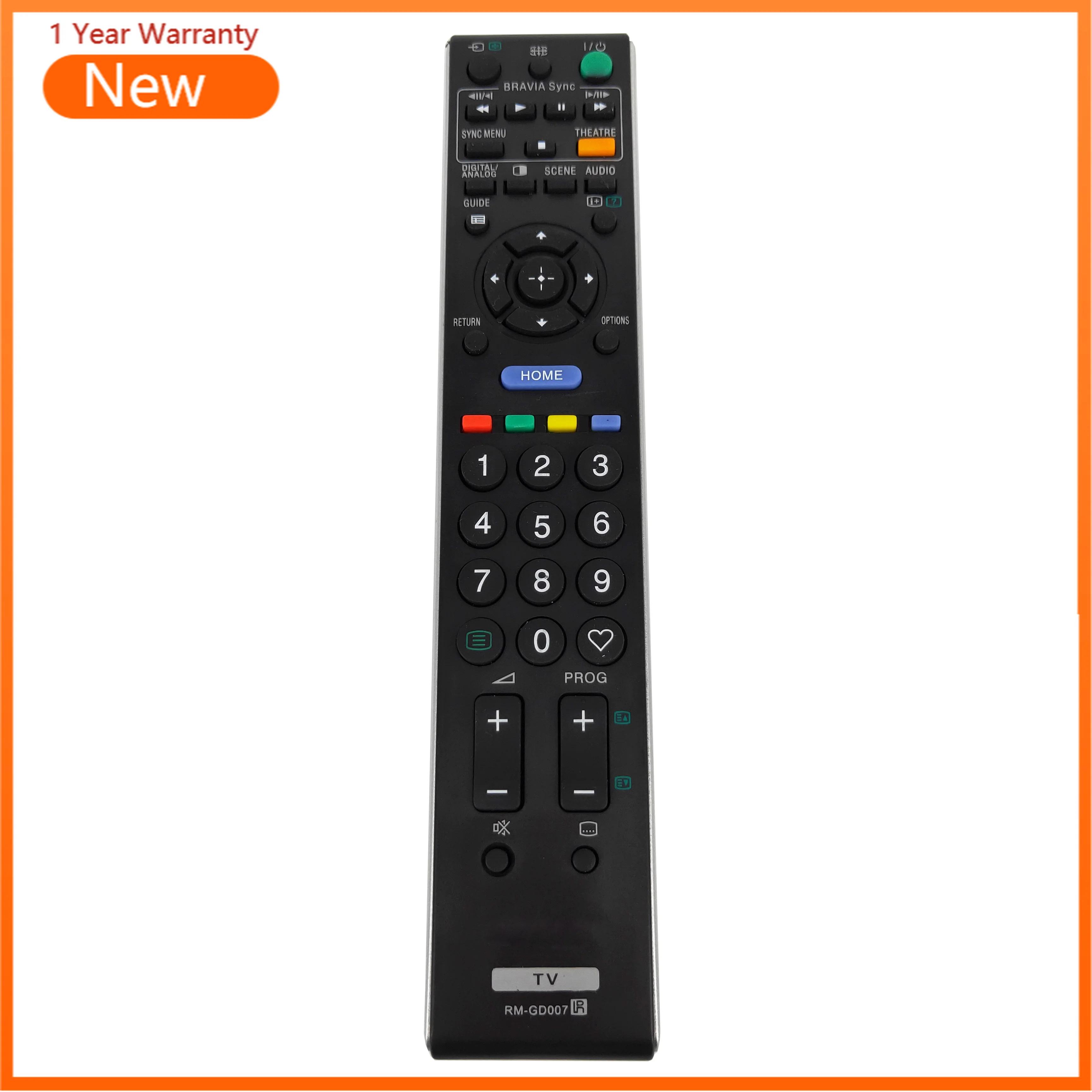 Original Remote Control For Sony TV RM-GD007 RM-GD007W KDL-22S5700 KDL-32V5500 KDL-32W5500 KDL-40V5500 BRAVIA LCD HDTV | Электроника