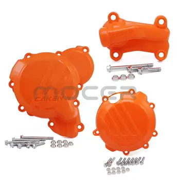 

Clutch Guard Water Pump Cover Ignition Protector For KTM SX XC XCW XC-W TPI Six Days Husqvarna TE TC TX 250 300 250i 300i