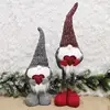 2pcs Christmas Long Legged Gnome Doll Ornaments Extendable Standing Elf Toys Home Party New Year Decor Kids Gifts ► Photo 3/6