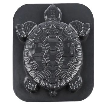

Tool Concrete Cement Outdoor Stepping Stone Manual Reusable Black Driveway Turtle Shape Paving Mold Garden Decor
