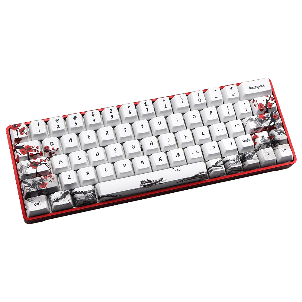 71 chave oem perfil keycap para gh60