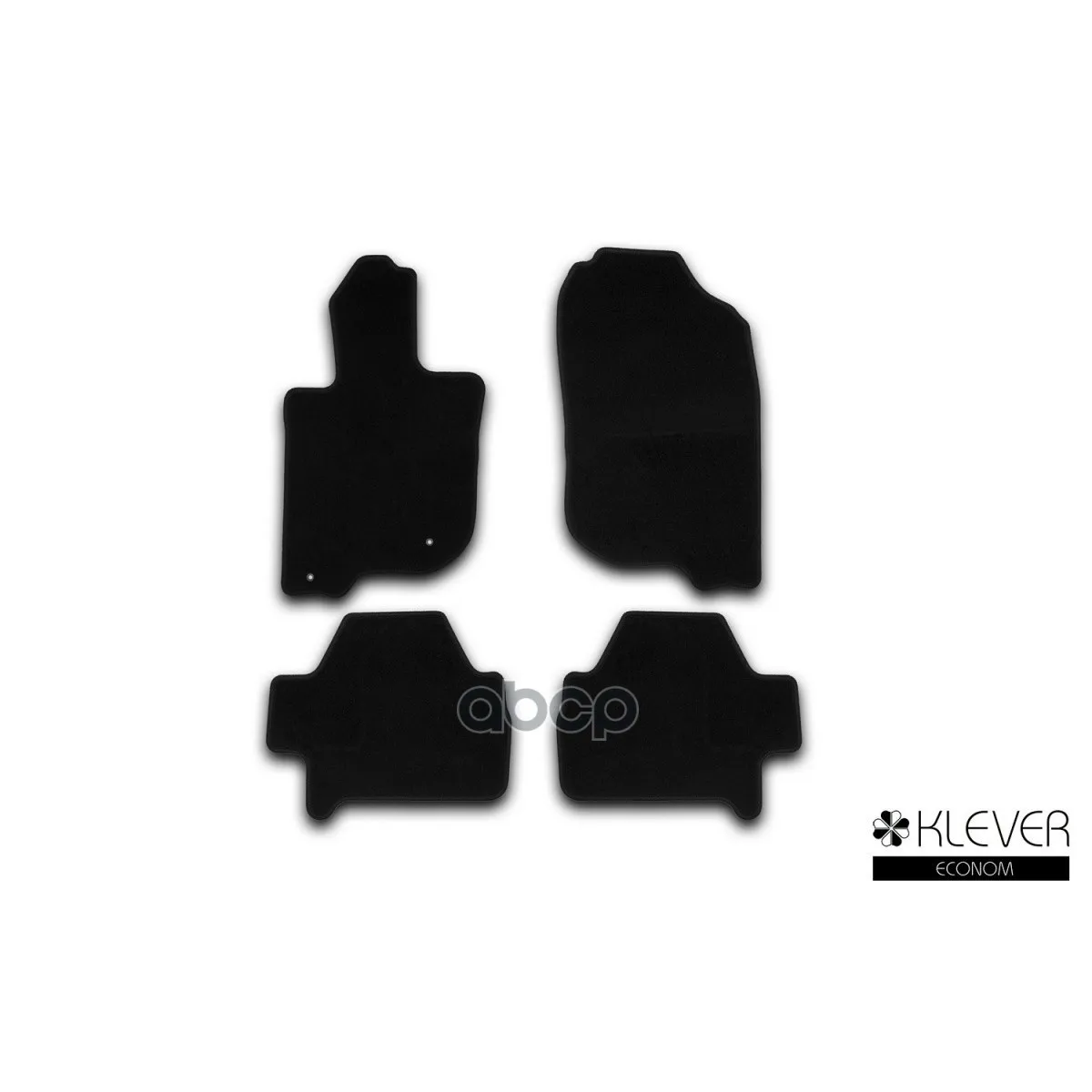 Коврики В Салон Klever Econom Mitsubishi Pajero Sport, 2008-, Внед., 4 Шт.(Текстиль) Klever арт. KLEVER01352001200k