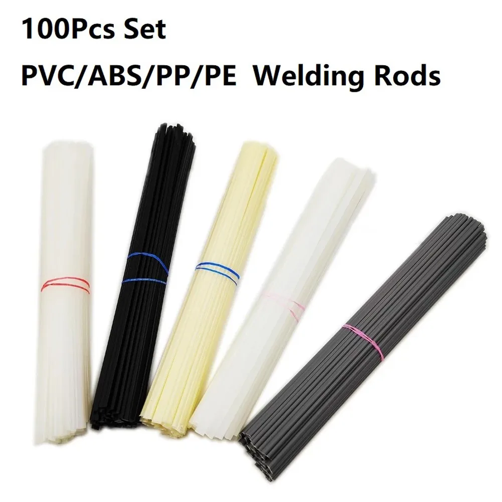 100pcs Welding Rods Bumper Repair ABS/PP/PVC/PE Sticks 200mm Plastic Welder Tools Non-toxic And Tasteless 2x2.5mm