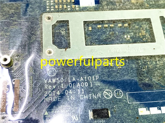 Рабочая для dell e5540 материнская плата 09VV3C VAW50LA-A101P i5-4300 полностью протестирована