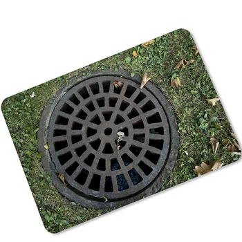 

Custom To Make 3D Traps Print Entrance Doormat Funny Front Door DYRC04 Room For Mats Bathroom Tapete Kitchen Rugs Carpets Living