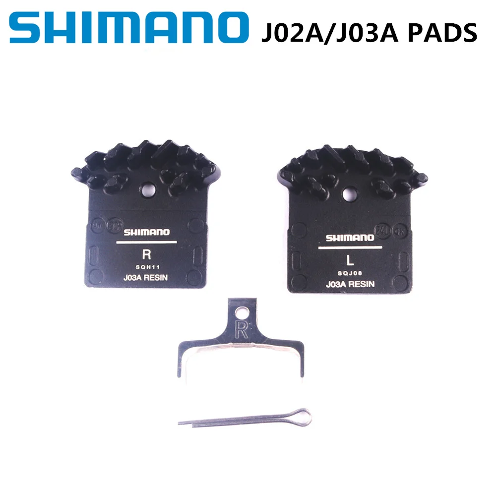 Тормозные колодки Shimano J04C J02A G02A металлические совместимые с тормозными колодками