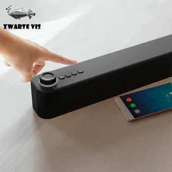 

New Tri-color Dust-proof Wireless Bluetooth Speaker Long Bar Dual Speaker High Volume Family Audio Subwoofer Bluetooth Speaker