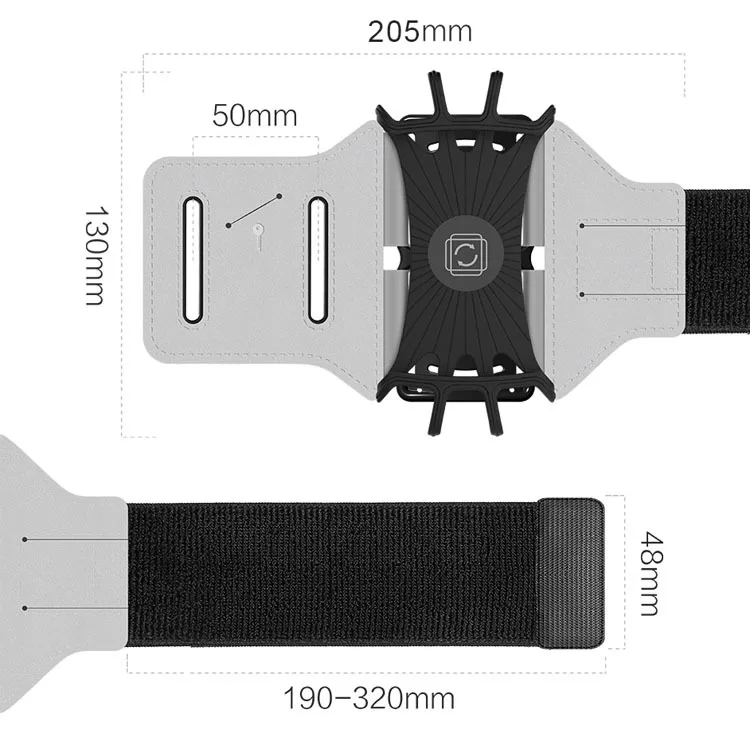 

Outdoor Sports Rotating Sports Mobile Phone Armstrap Creative Gifts Running Equipment Mobile Phone Arm Belt Selection