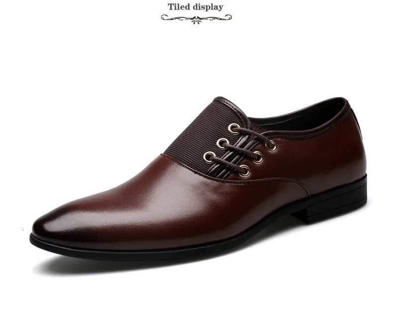 IMAXANNA/кожаная мужская обувь из натуральной кожи; Мужская Удобная обувь; офисные роскошные мужские мокасины на шнуровке; брендовая мужская модельная обувь