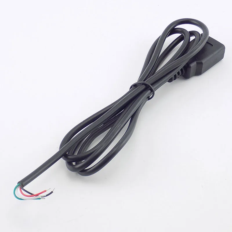 0,3/1/2 M микро-флеш-накопитель USB с гнездовым одна осветительная головка, 4 контактный провод кабель для передачи данных Шнур питания зарядное устройство для ПК Разъем DIY G16