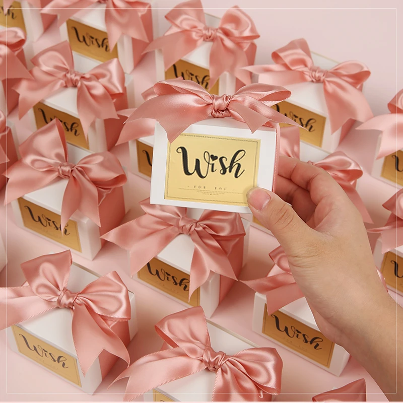 wrap with us baby shower favors