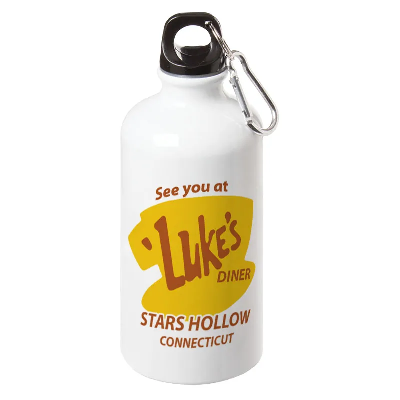 

See You At Luke's Diner Stars Hollow Sport Water Bottle With Carabiner Gifts 17oz