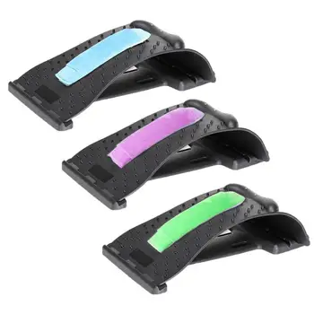 

1pc Back Stretch Equipment Massager Magic Stretcher Fitness Lumbar Support Relaxation Spine Pain Relief Massageador